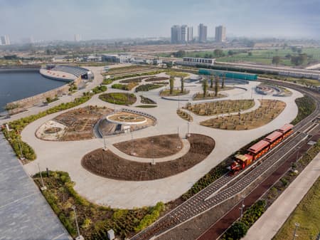 Atal Sarovar at Rajkot Smart City